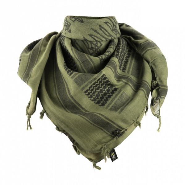 M-Tac 40905001 Olive / Black M-Tac Shemagh Scarf with Trident 40905001