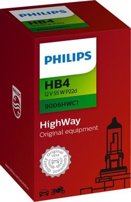 Philips 9006HWC1 Halogen lamp 12V HB4 51W 9006HWC1