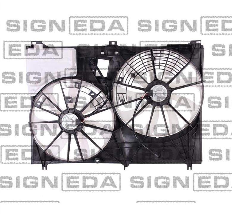 Signeda RDTY610280 Radiator electric fan double with diffuser RDTY610280