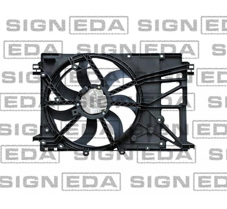 Signeda RDTY610298 Radiator fan with diffuser RDTY610298