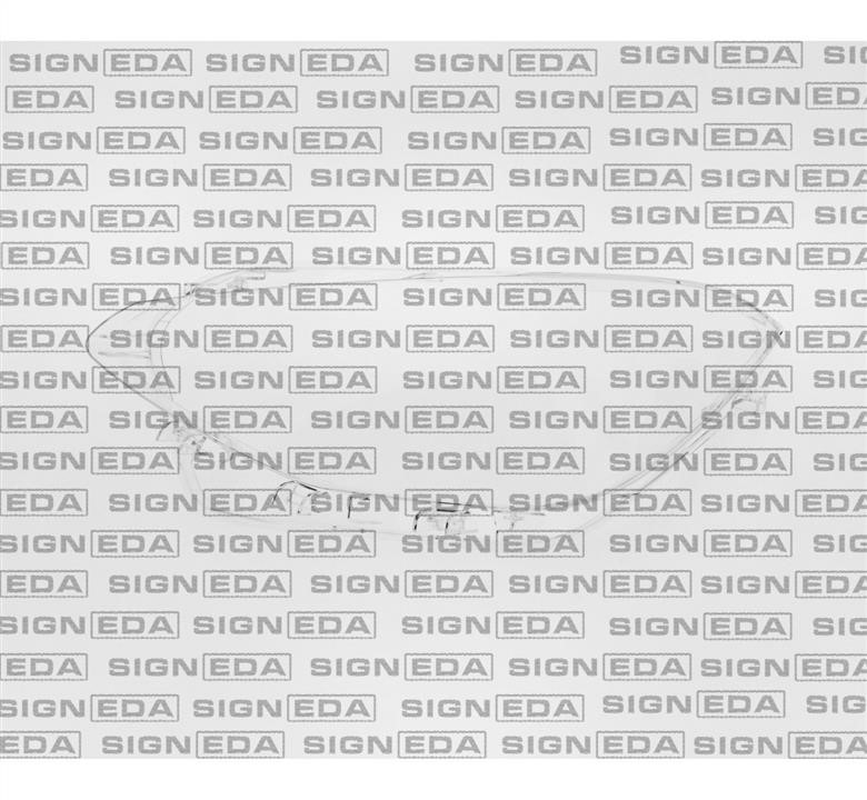 Signeda SBM1149L Headlight glass SBM1149L