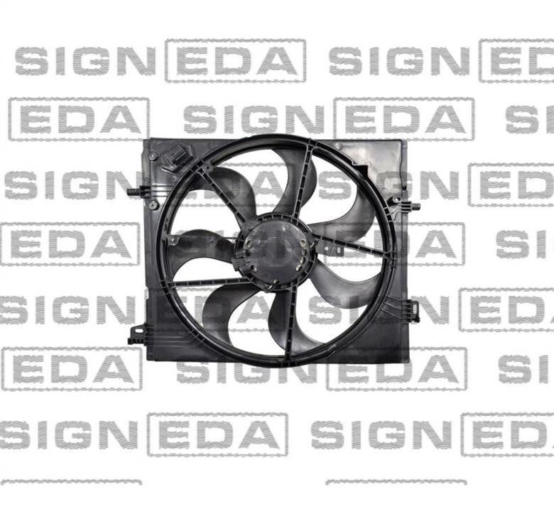 Signeda RDDS67083A Radiator fan with diffuser RDDS67083A