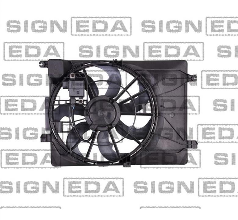 Signeda RDHN67054A Radiator fan with diffuser RDHN67054A