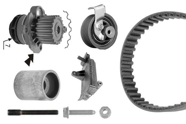 Bosch 1 987 948 867 TIMING BELT KIT WITH WATER PUMP 1987948867