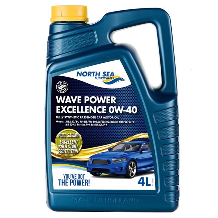 North Sea Lubricants 72030/4 Engine oil North Sea Lubricants Wave power SPECIAL 0W-40, 4L 720304