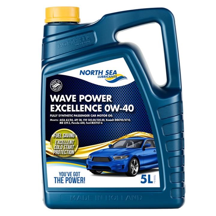 North Sea Lubricants 72030/5 Engine oil North Sea Lubricants Wave power SPECIAL 0W-40, 5L 720305