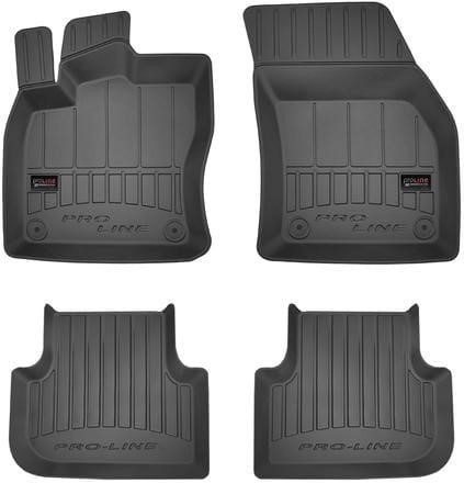 Frogum 3D407343 Interior mats Frogum rubber black for Volkswagen Tiguan (2015-),set 3D407343