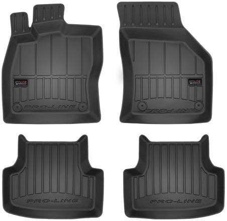 Frogum 3D407060 Interior mats Frogum rubber black for Seat Leon/ VW Golf (2012-),set 3D407060