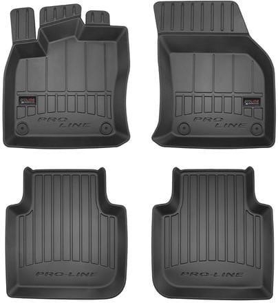 Frogum 3D407275 Interior mats Frogum rubber black for Seat Tarraco (2016-),set 3D407275