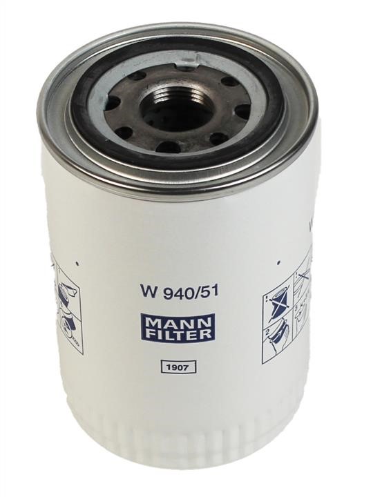 Mann-Filter W 940/51 Hydraulic filter W94051