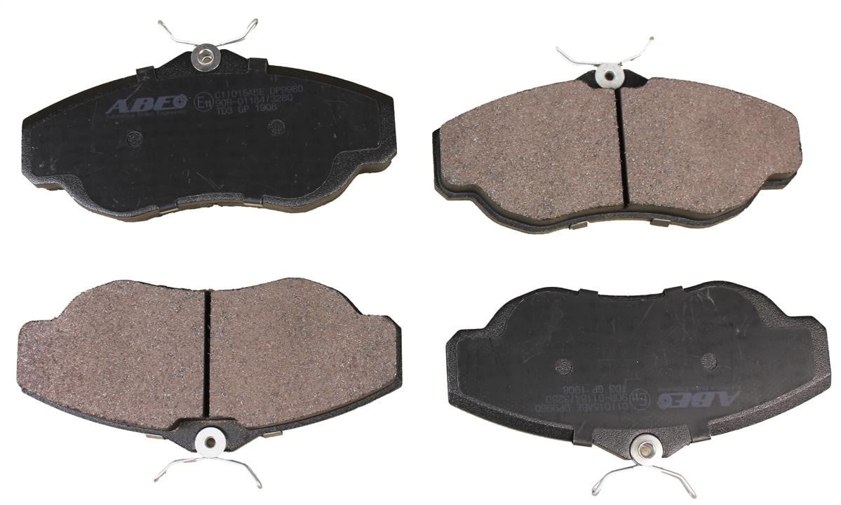 ABE C1I015ABE Front disc brake pads, set C1I015ABE