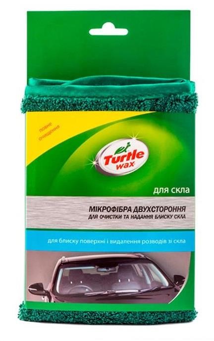 Turtle wax X5344 Double-sided microfiber for cleaning and shining glass, 38x42 cm X5344