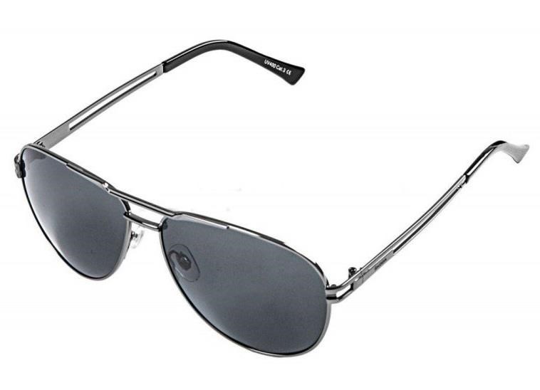 VAG 000087900AC Skoda Pilot Sunglasses, Unisex, Silver 000087900AC