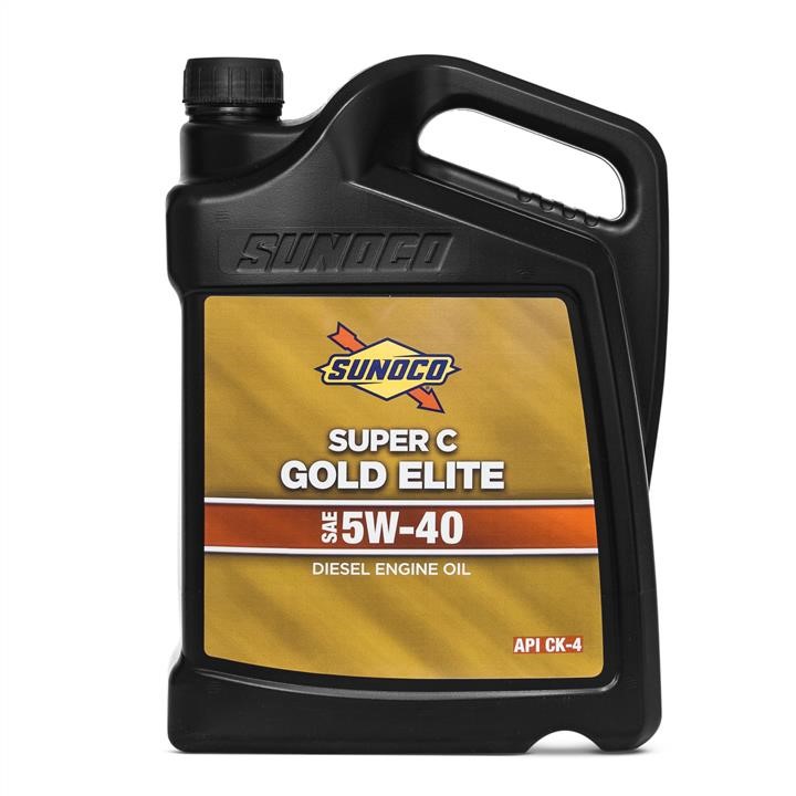 Sunoco 3303-003 Engine oil Sunoco Super C Gold Elite 5W-40 CK-4, 3,78 l 3303003