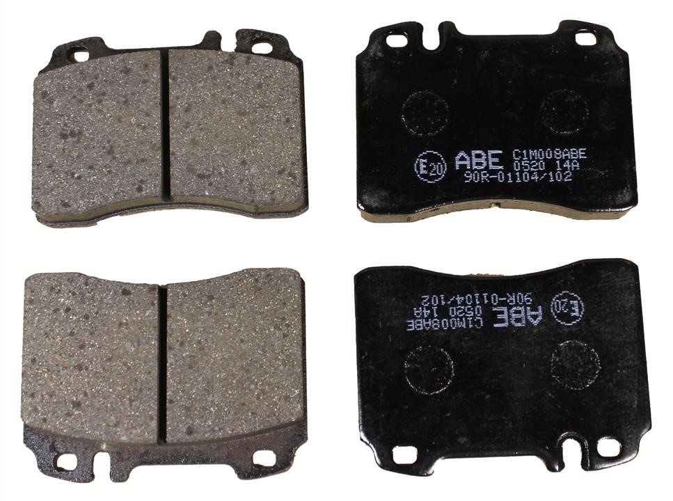 ABE C1M008ABE Front disc brake pads, set C1M008ABE