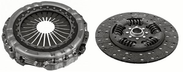 Clutch set Volvo: 3400700601 SACHS Clutch Kit