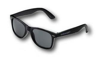 VAG 231 087 900 B Volkswagen Logo Unisex Sunglasses, Black 231087900B
