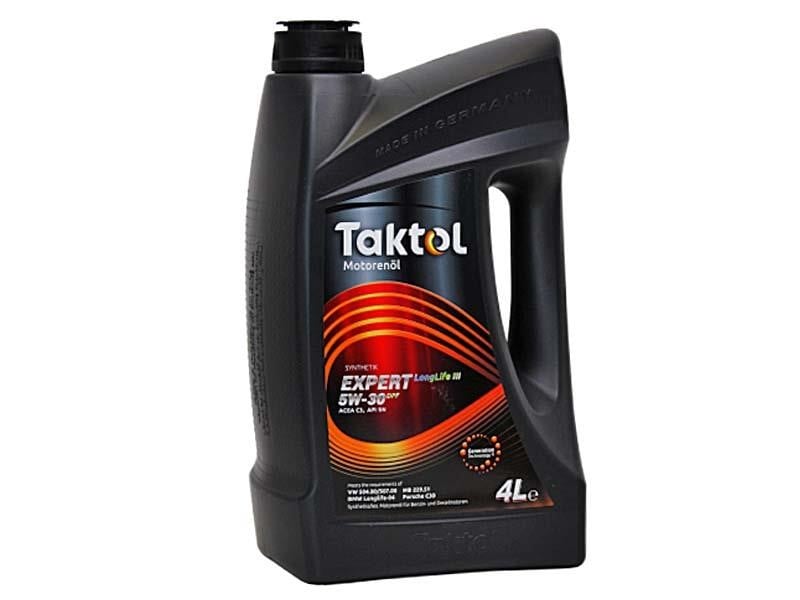 Taktol E0530004 Engine oil Taktol Expert LongLife III 5W-30, 4L E0530004