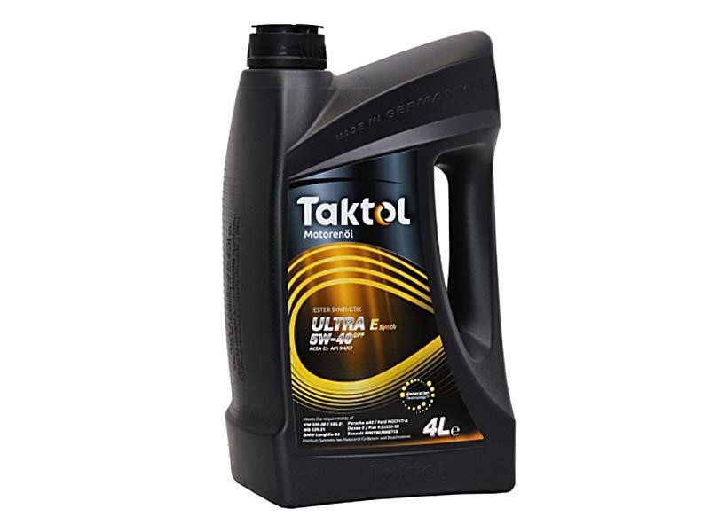 Taktol U0540004 Engine oil Taktol Ultra E-Synth 5W-40, 4L U0540004