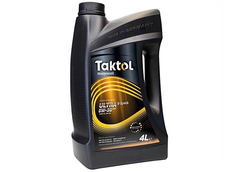 Taktol U0530004 Engine oil Taktol Ultra E-Synth 5W-30, 4L U0530004