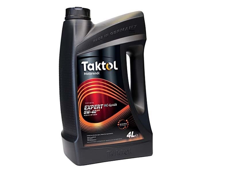 Taktol E0540004 Engine oil Taktol Expert HC-Synth 5W-40, 4L E0540004