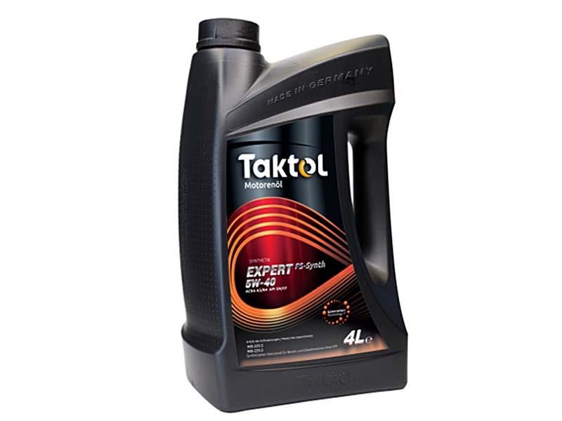 Taktol E0541004 Engine oil Taktol Expert FS-Synth 5W-40, 4L E0541004