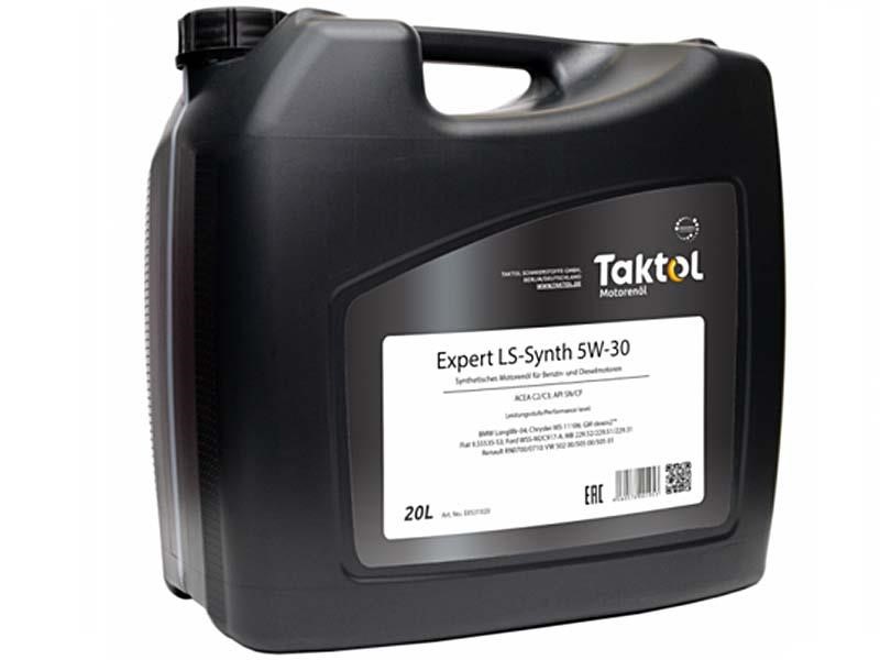 Taktol E0531020 Engine oil Taktol Expert LS-Synth 5W-30, 20L E0531020