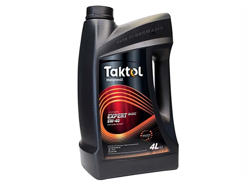 Taktol E0542004 Engine oil Taktol Expert Basic 5W-40, 4L E0542004