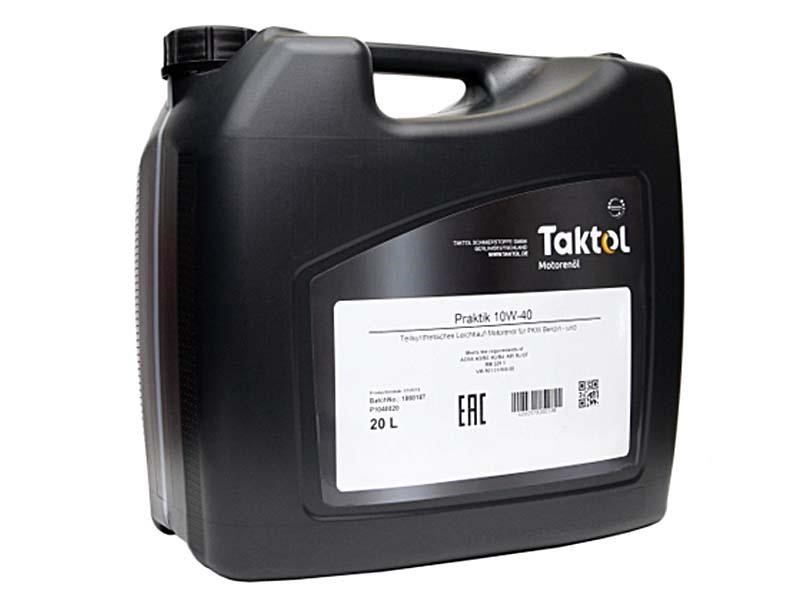 Taktol P1040020 Engine oil Taktol Praktik 10W-40, 20L P1040020