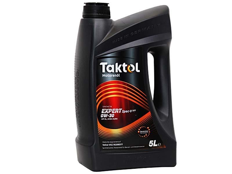 Taktol E0030005 Engine oil Taktol Expert Spec-V377 0W-30, 5L E0030005