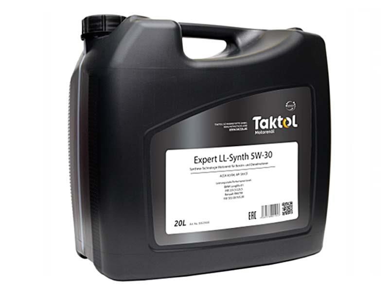 Taktol E0535020 Engine oil Taktol Expert LL-Synth 5W-30, 20L E0535020