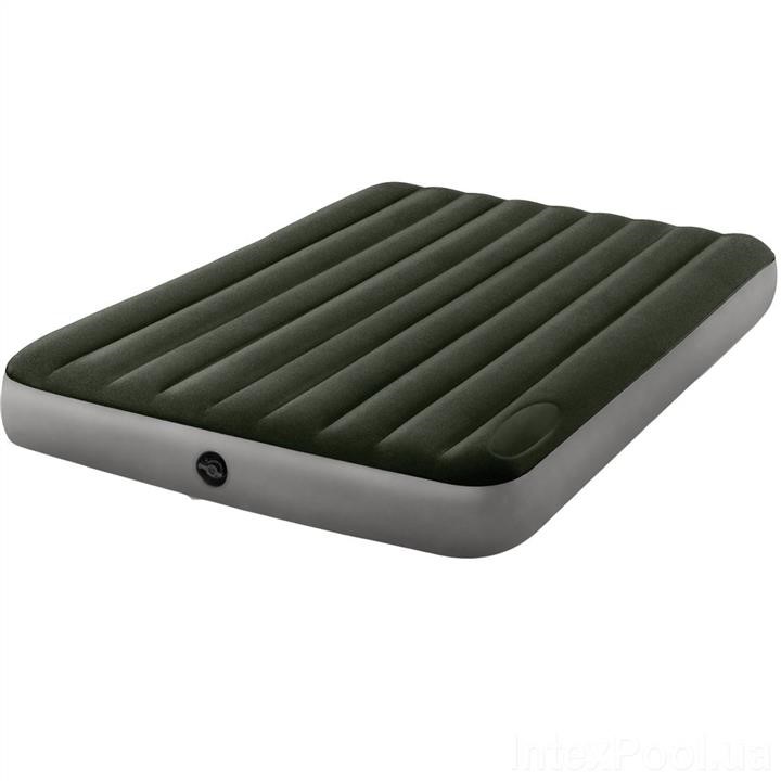 Intex 64763 Inflatable mattress 152 x 203 x 25 cm, with a foot pump. Double 64763