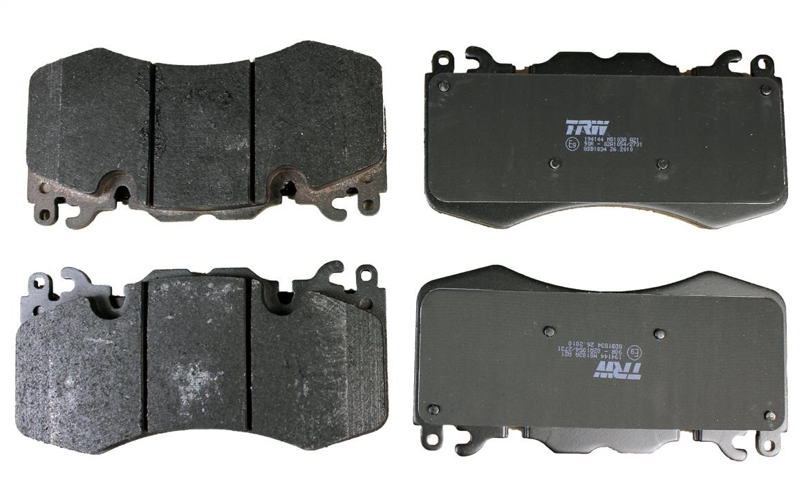 TRW GDB1834 TRW COTEC disc brake pads, set GDB1834