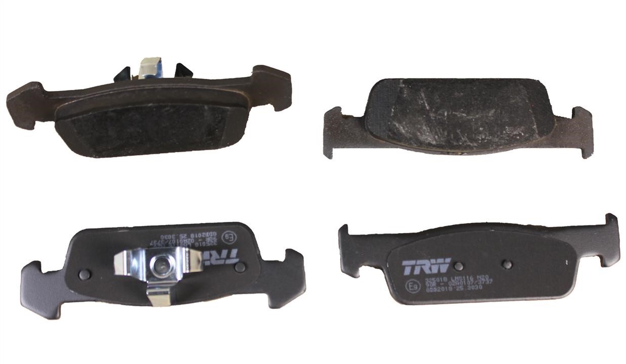 TRW GDB2018 TRW COTEC disc brake pads, set GDB2018