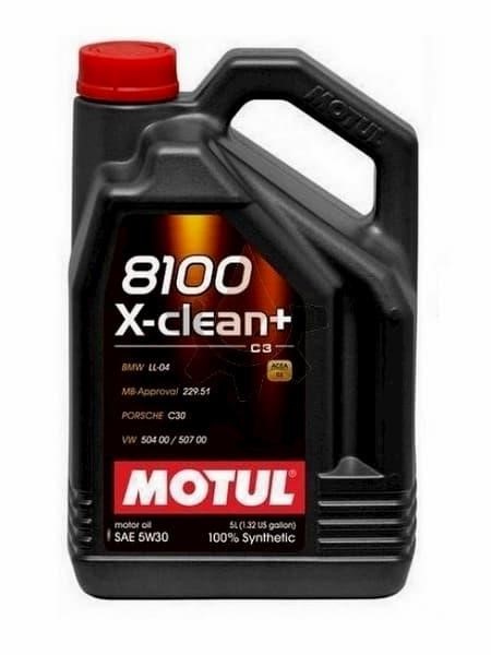 Motul 102269 Engine oil Motul 8100 X-Clean 5W-30, 5L 102269