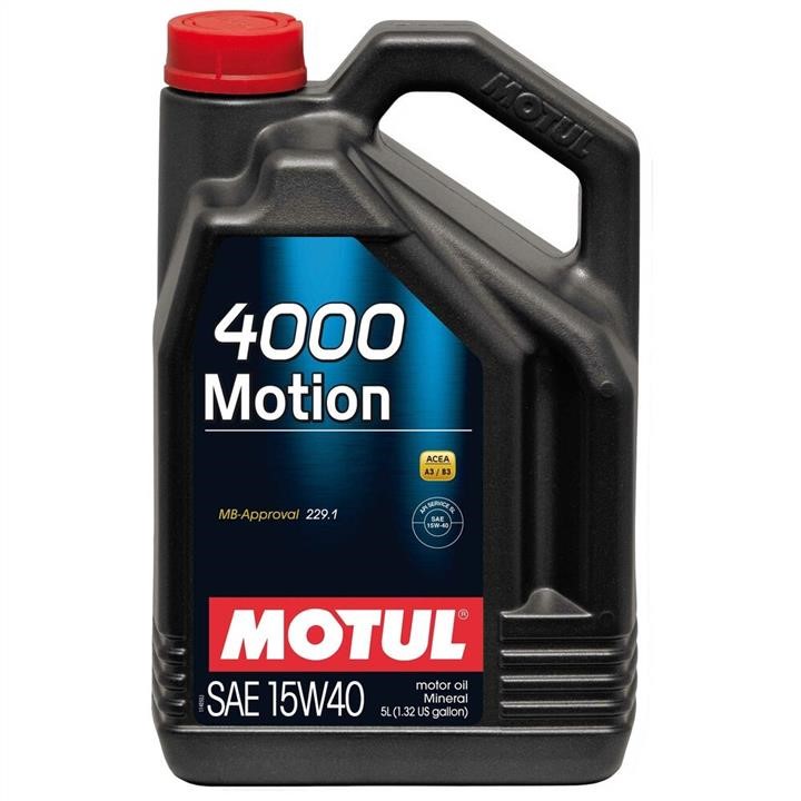 Motul 100295 Engine oil Motul 4000 Motion 15W-40, 5L 100295