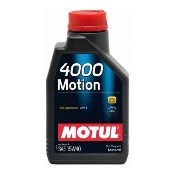 Motul 102815 Engine oil Motul 4000 Motion 15W-40, 1L 102815