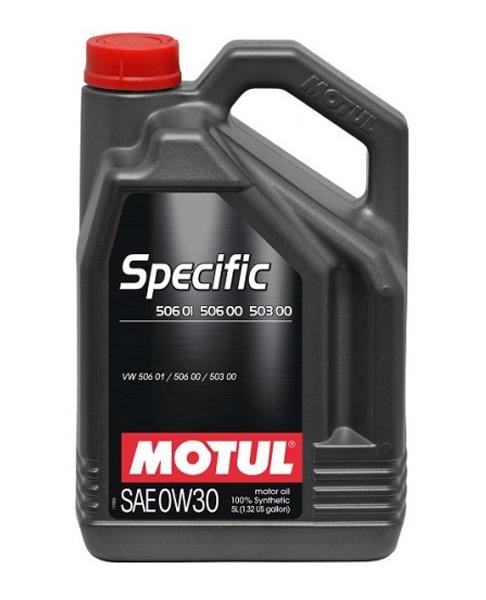 Motul 106437 Engine oil Motul Specific 506.01 506.00 503.00 0W-30, 5L 106437