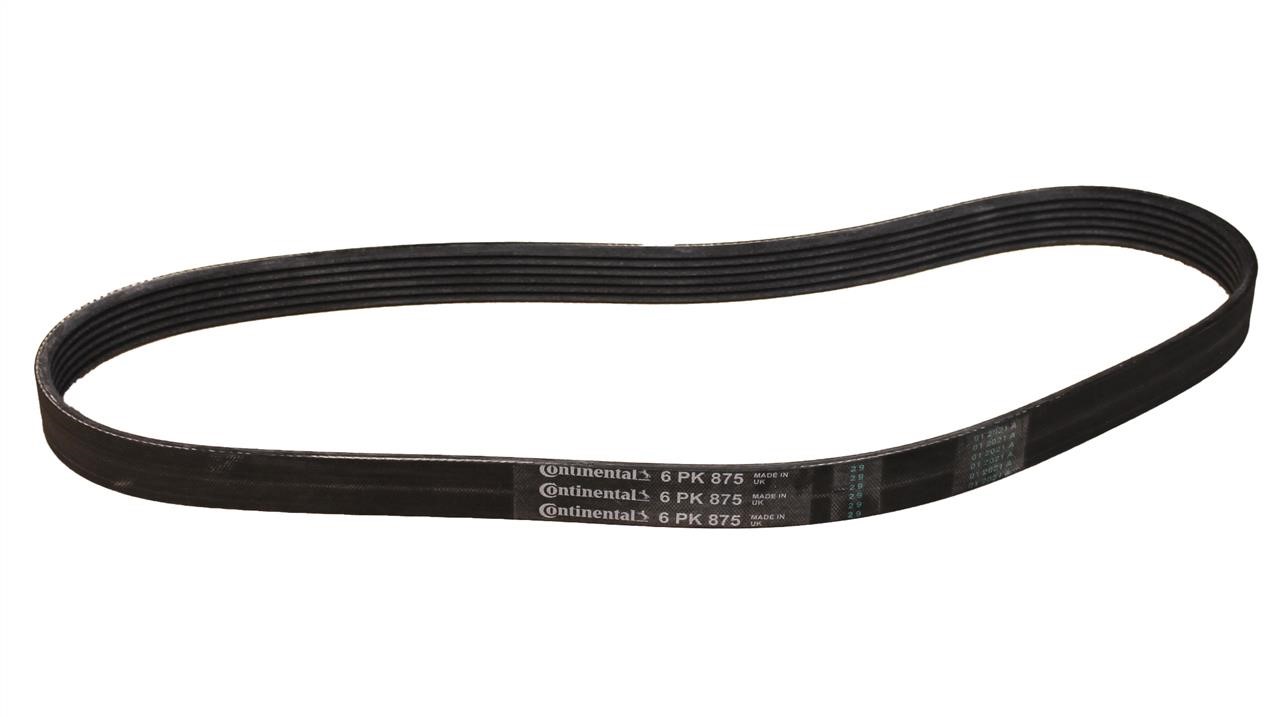 Contitech 6PK875 V-ribbed belt 6PK875 6PK875