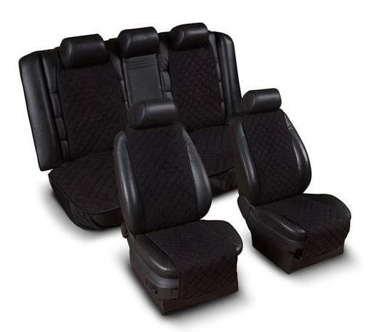 AVTM ALC0003 Seat cover narrow (set) without logo, black ALC0003