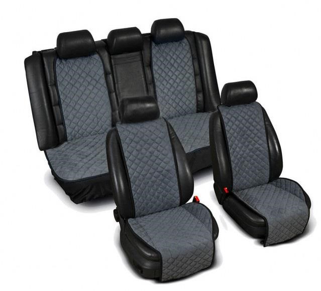 AVTM ALC0051 Seat cover wide (set) without logo, grey ALC0051