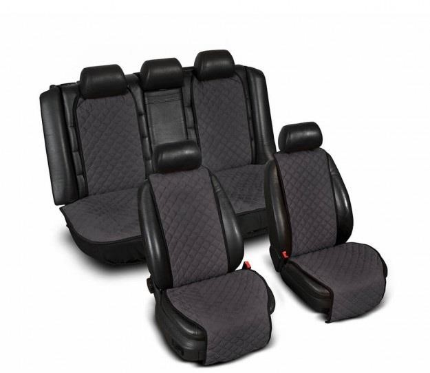 AVTM ALC0043 Seat cover wide (set) without logo, dark grey ALC0043