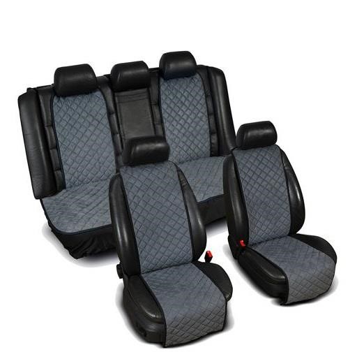 AVTM ALC0015 Seat cover narrow (set) without logo, grey ALC0015
