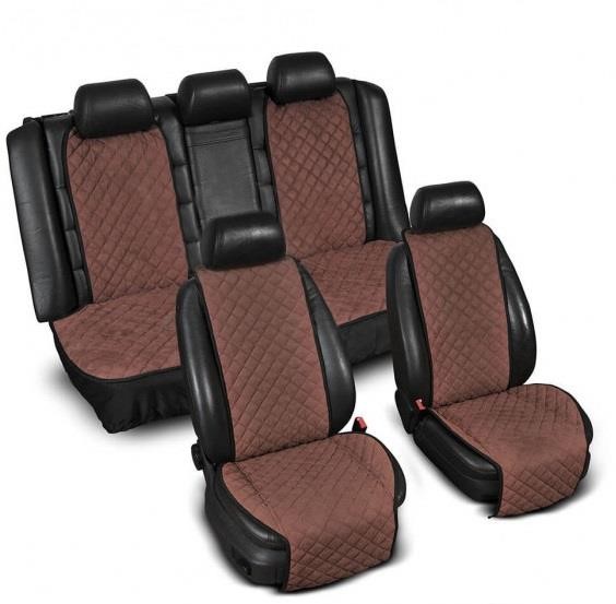 AVTM ALC0055 Seat cover wide (set) without logo, brown ALC0055