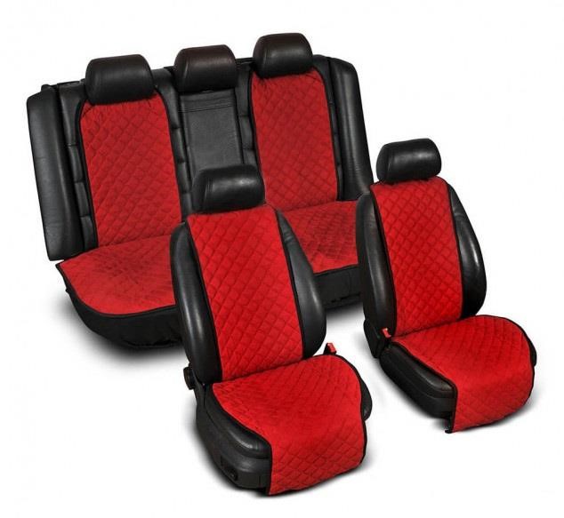 AVTM ALC0059 Seat cover wide (set) without logo, red ALC0059