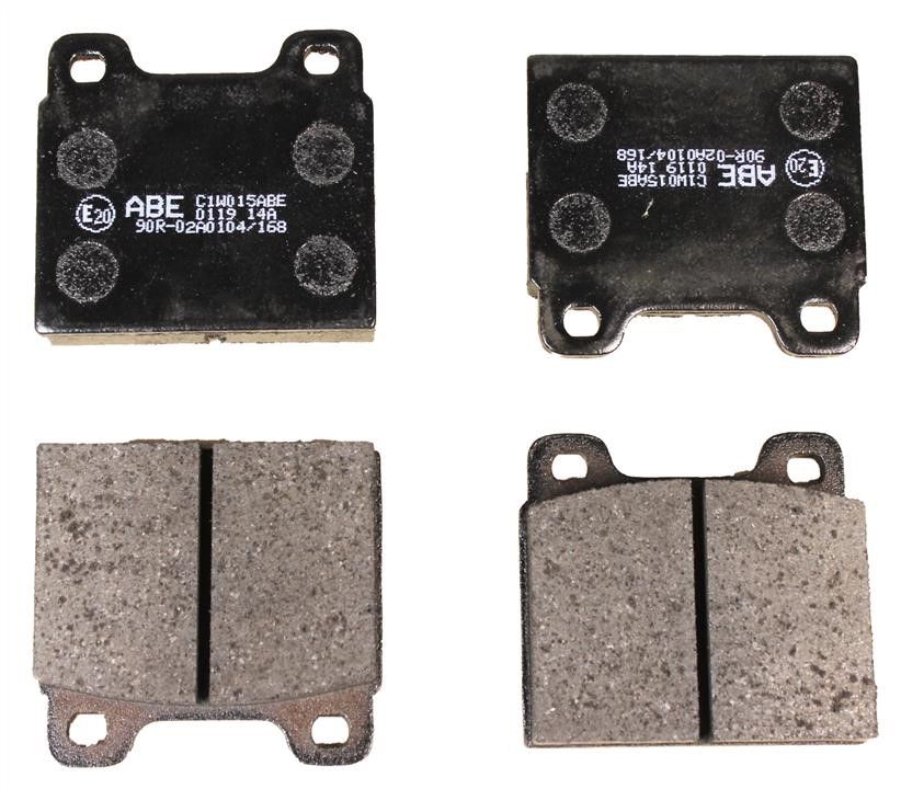 ABE C1W015ABE Front disc brake pads, set C1W015ABE