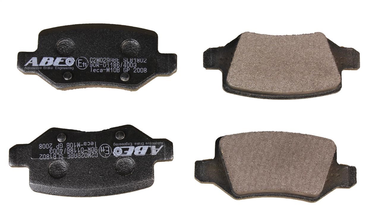 ABE C2M029ABE Rear disc brake pads, set C2M029ABE
