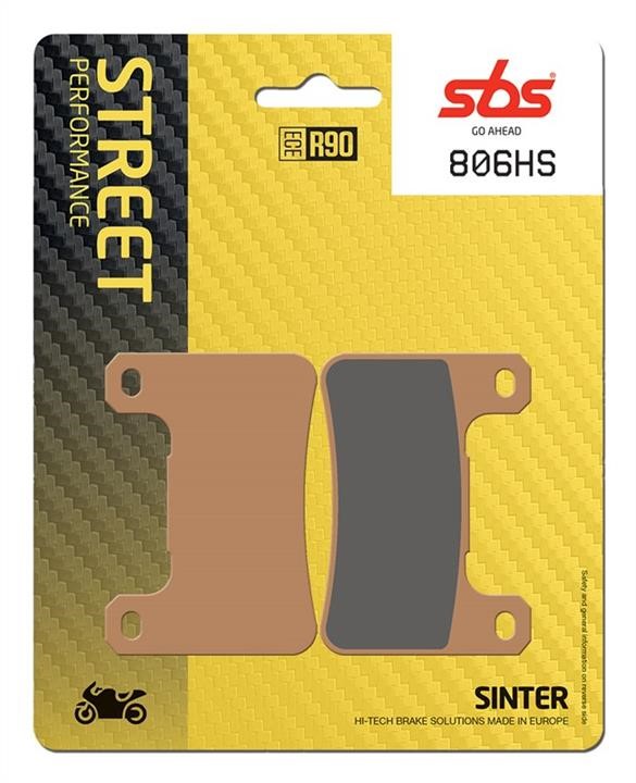 SBS 806HS Brake Pad Set, disc brake 806HS