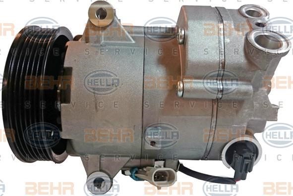 Behr-Hella 8FK 351 340-741 Compressor, air conditioning 8FK351340741