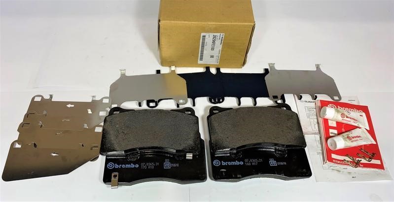 Brake pad kit Subaru WRX: 26296FE100 Subaru Front disc brake pads, set